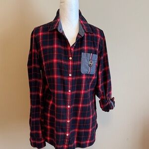 Tommy Hilfiger Flannel Y2K Plaid size M